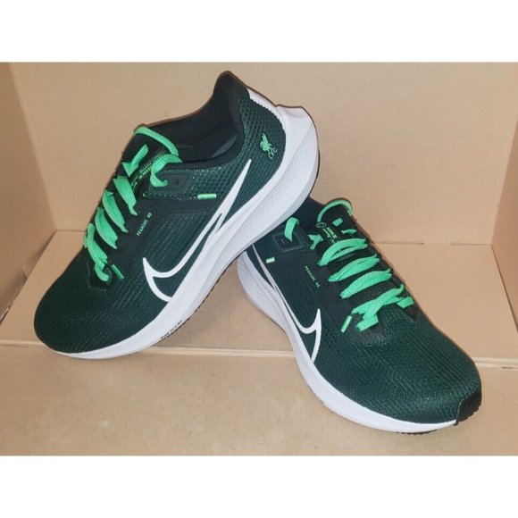 NIKE AIR PEGASUS 40 LIVERPOOL FC GREEN MEN\'S Size 6.5 = Women\'s Size 8 NEW main image 6